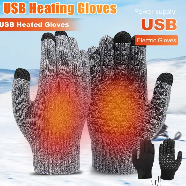 S4f5e7e1ddae1403fb0c4d9ee96734911h.webp Motorcycle Bicycle Gloves USB Heating Gloves Touch Screen Winter Snowboard Gloves for Backpacking Mountaineering Riding Camping