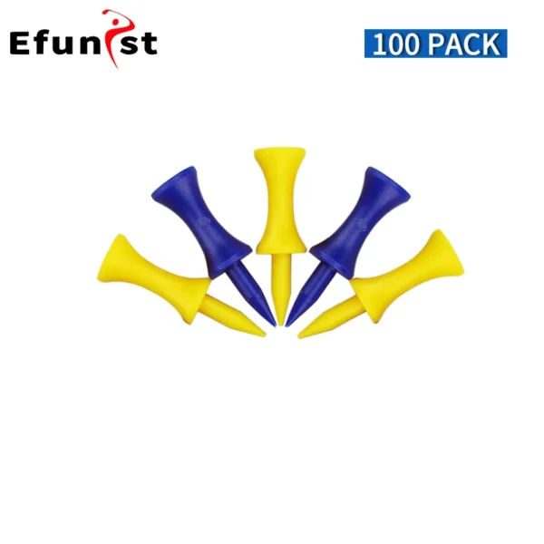 S5091387f04d34636a16de67d8a4ac3d5Z.webp Golf Tees 50 Pcs 100 Pcs 1000 Pcs Pack Plastic Step Down Golf Tee 31mm 37mm 43mm 51 mm 59mm 70mm Length Golf Ball Tees Drop Ship