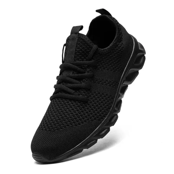 S52b3c174c9674d648cbd0419c850d45e2-1.webp Men Casual Sport Shoes Light Sneakers White Outdoor Breathable Mesh Black Running Shoes Athletic Jogging Tennis Shoes