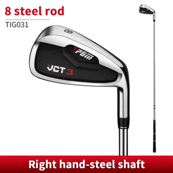 S537a87117e1d4bc6b4aab11b37638147r.webp PGM Men's Golf Clubs VCT3 Irons #5/6/7/8/9/P/S Right Handed Professional Pole Stainless Steel/Carbon Shaft Men Golf Putter Club