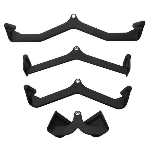Home Gym Fitness Rowing T-bar V-bar Pulley Cable Machine Attachments Bicep Curl Tricep Lat pulldown Bar Back Training Grips