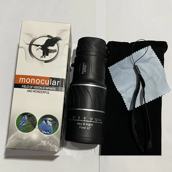 S5ea1821640b34840a0baa33beeb08908g.webp 16X52 Monocular Telescope Optical Lens High Definition Handy Optics Scope Dual Focus Zoom 16X Binocular for Outdoor Camp Hunting