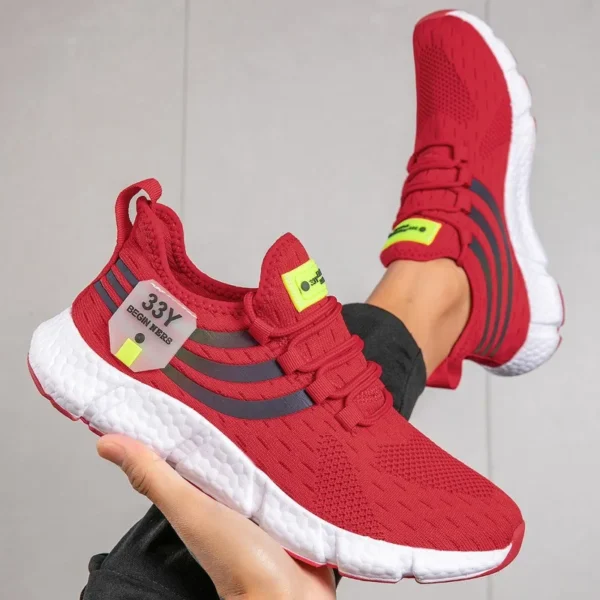 S60cbcf28a54e45b69b7b44b64dabc5fca-1.webp Men Shoes Sneakers Breathable Comfortable Casual Running Shoes Luxury Tenis Sneaker Male Footwear 2024 Summer Men Tennis Shoes