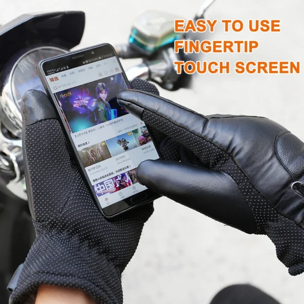 S624e4b03f0b341aaa916adaec7ce49dbG.webp USB Electric Heating Gloves Heated Full Finger Mittens Touch Screen Windproof Snowboard Ski Gloves Warm Cycling Riding Glove
