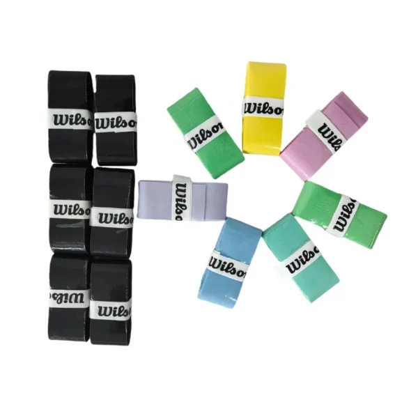 S6438982ab4e4468ebfd419597c742453B.webp 15/60/180 Pcs Wilson tennis racket grip tape Badminton Racket Grip Tape Anti-Slip/Quick-Drying Sweat Absorbent Grip