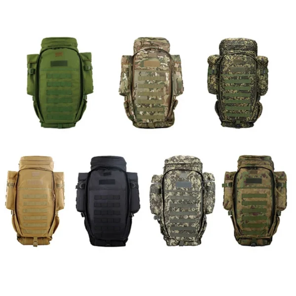 Oulylan Outdoor Sports Backpack Combination Rucksack Men Fans Multifunction Hunting Bag Mountaineering Camping Bag Male