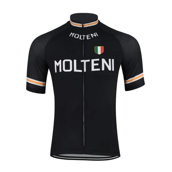 Retro Men's Summer Cycling Jersey Classic Bike Mountain Racing Bicycle Cycling Molteni Clas