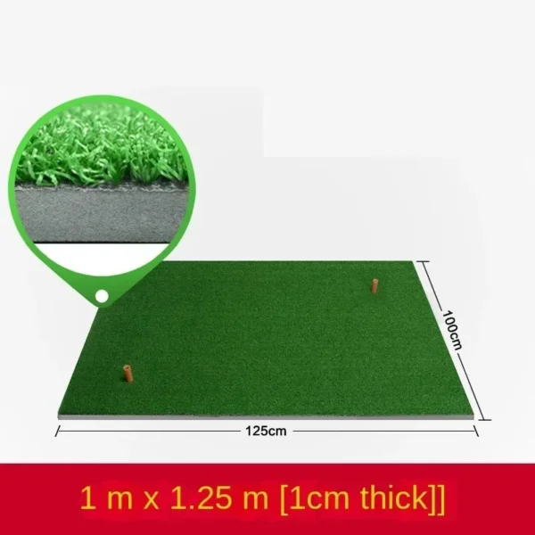 PGM 1/1.25/1.5m Golf Lawn Mats DJD002,Indoor Outdoor Golf Swing Trainer,Artificial Putting Green Golf Clubs Practice Cushion