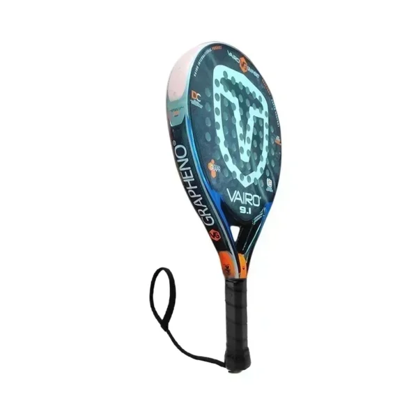 S6f6f6d92dc5d4eab881501132afaee0am.webp Professional Padel Tennis Racket, Soft Face, Carbon Fiber, Lightweight, Fashionable EVA Sports Equipment, High Quality, 2024