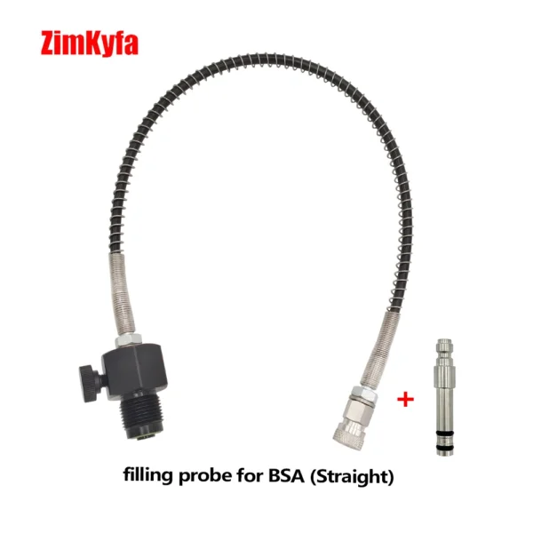 S70d81eda7b4a4fbc868a2b6a85e5bbc8y.webp Scuba G5/8" DIN 232/300 BAR Fill Station Adapter for FX Hatsan SMK BSA,Cricket Ataman,Walther Rotex R8,WEIHRAUCH Refill Charging