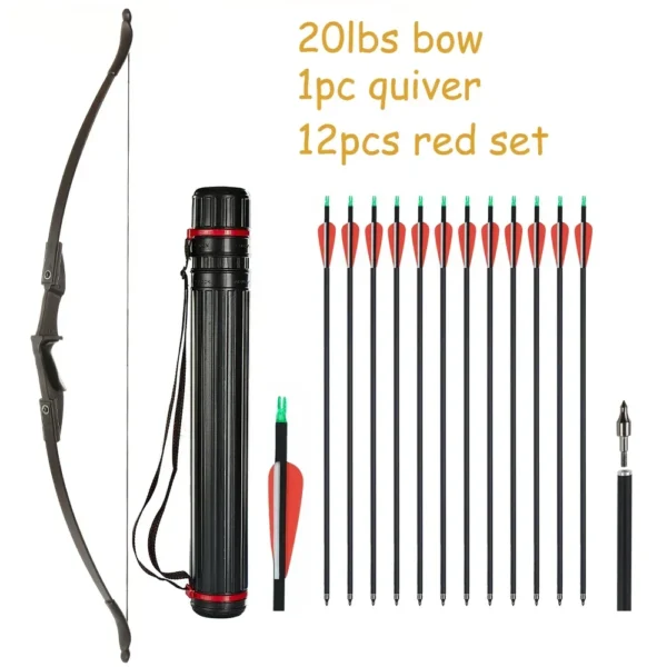 S712e38b5d0b844f4ba0213423f6a6261K.webp Archery Recurve Bow for Right/Left-Handed Outdoor Hunting Sports Shooting 57inch 30-40 Ibs Take-down Bow Archery Target