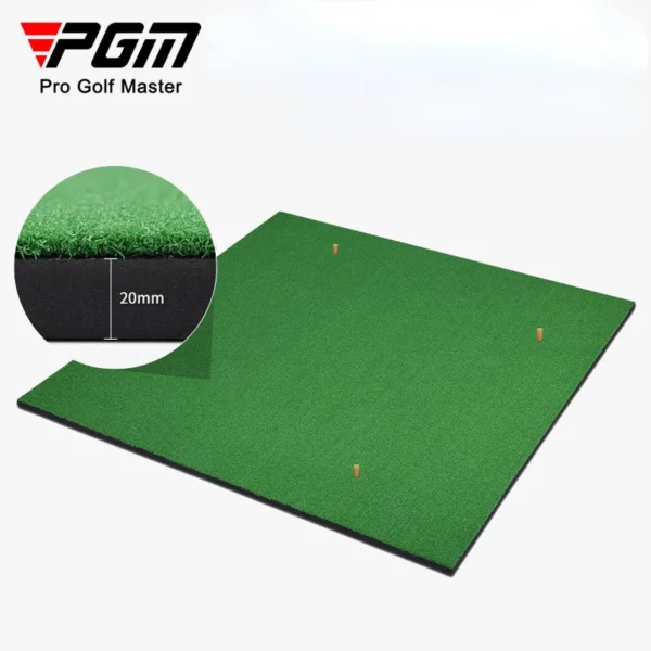 PGM Golf Practice Grass Mat With Tee 1.5*1.5cm thickness 1cm and 2cm Outdoor Indoor Training Hitting Pad Backyard DJD002