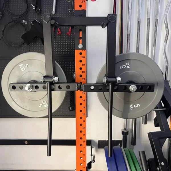 Universal Size, Side Arm Elevation, Chest Clamp Trainer Arm Extension Free Weight, Lateral Direction, Arm Extension