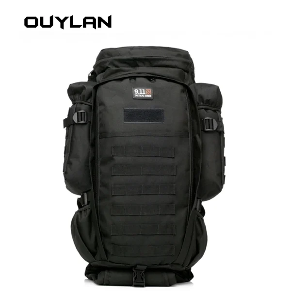 Oulylan Outdoor Sports Backpack Combination Rucksack Men Fans Multifunction Hunting Bag Mountaineering Camping Bag Male