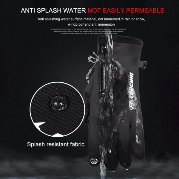 Heated Gloves Eletric Thermal Heat Gloves Winter Warm Skiing Snowboarding Hunting Fishing Waterproof Heated Rechargeable Gloves