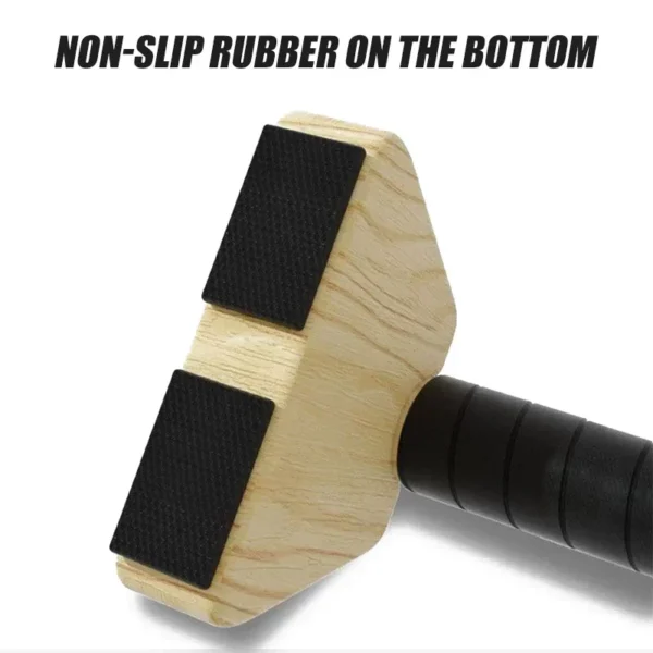 Push Up Russian Stand Wooden Single and Parallel Bars Inverted Stand Practice Solid Wood Strength Training Equipment