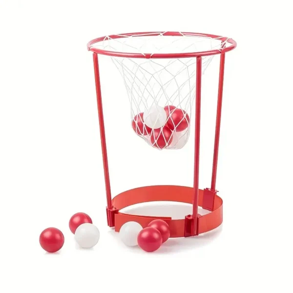 1 set Outdoor Head Hoop Basketball Toy Adjustable Basket Net Ball Party Game Activity