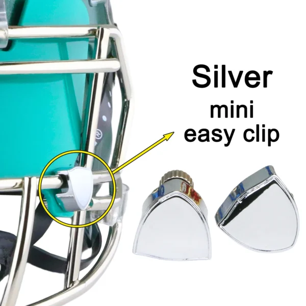 Display Mini Size Football Visor with Clip Unable to wear Mini Football Helmet Visor Insert for Collectors and Builders