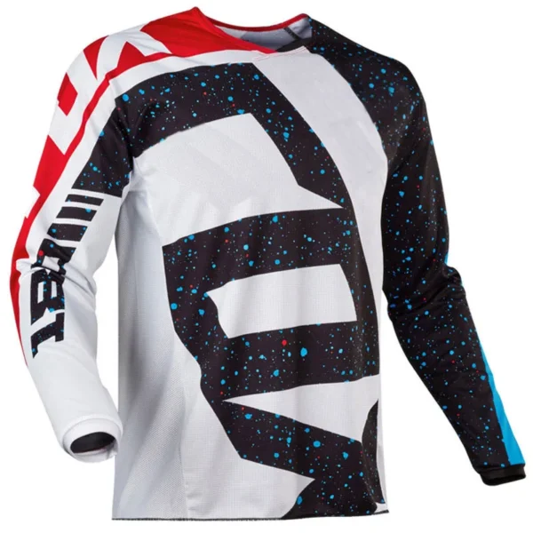 Eoy Men Long Sleeve Cycling Jerseys MTB Maillot Bike Shirt Breathable Quick Dry Mountain Pro Team Bicycle Sports Clothing 2025
