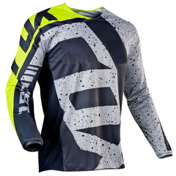 S8442ae1c3c2e4590afbc9f01b89c029aT-5.webp Men's Long sleeve motocross Cycling Jersey Eoy Downhill Mountain Bike MTB Shirts Offroad DH Motorcycle Motocross Clothing