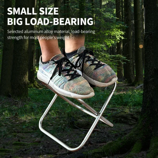 S85ecfc8ea9384c4ebea9cef140e6d5b19.webp Portable Multifunctional Outdoor Picnic Camping Folding Chair Ultra Light Fishing Stool Travel Stool Fishing Accessories