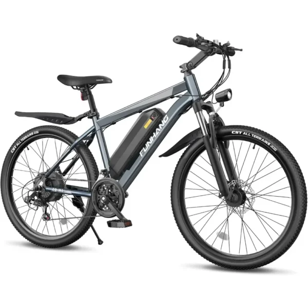 S8a835820859c464faabc2b022990693ee.webp Adult Electric Bike, 750W Peak, 50MPH at 21.7Mph, 26" 48V 374.4WH Battery with Adjustable Stem, Fenders, 21 Speed