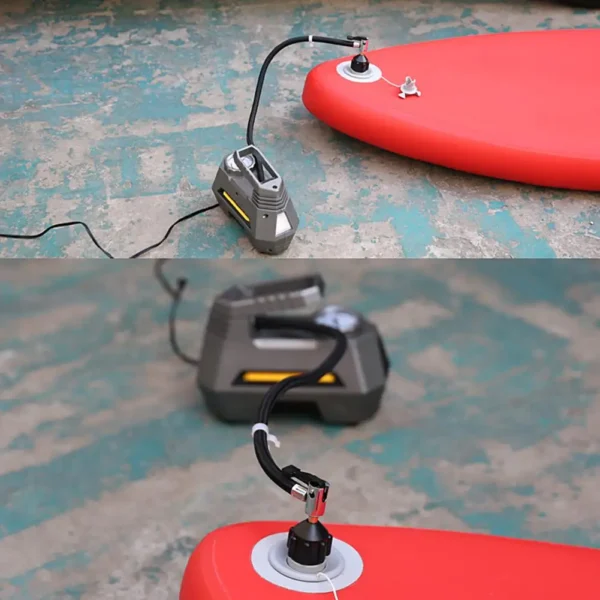 Air Valve Adaptor for SUP Board Inflatable Pump Adapter Paddle Boat Kayak Air Valve Pump Connector Tire Air Compressor Converter