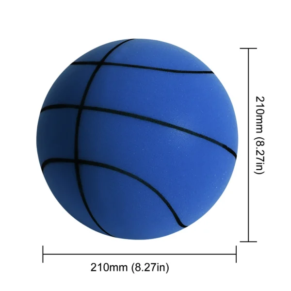 Bouncing Mute Ball Indoor Silent Basketball 21/24/30cm Foam Basketball Silent Soft Ball Air Bounce Basket Ball Kids Toy