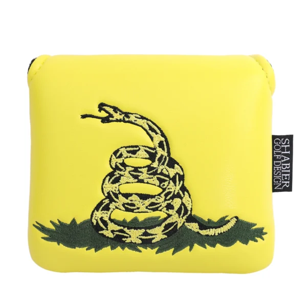 1pc PU Leather with Spider Embroidery Magnet Golf Club Square Mallet Putter Head Cover Headcover for Spider X Copper