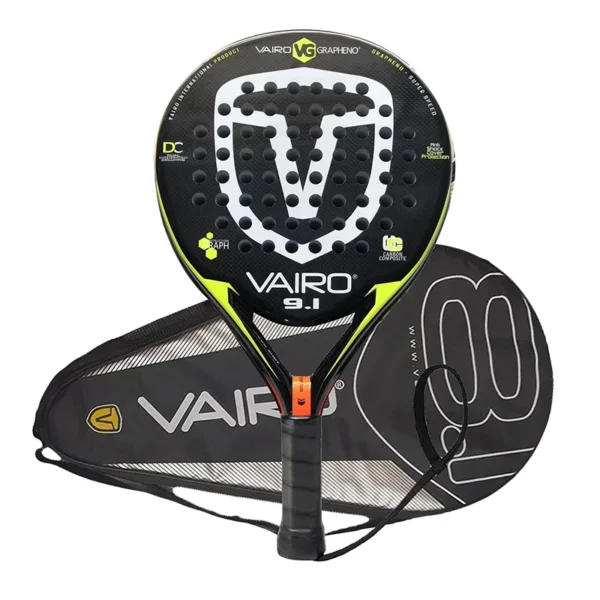 S9378b0a24ace439b916fb36dd36ec725w.webp Professional Padel Tennis Racket, Soft Face, Carbon Fiber, Lightweight, Fashionable EVA Sports Equipment, High Quality, 2024