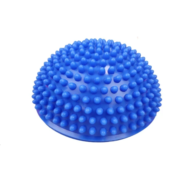 S93dc54695e094f4ca49b5320ea44f35aB.webp 16cm Half Sphere Yoga Balls PVC Thicken Inflatable Foot Fitness Balls Massage Balance Training Ball Gym Pilates Exercise Fitness