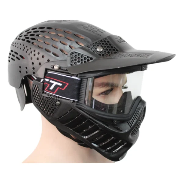 High Strength Paintball Mask or Airsoft Mask with Double Lens Anti Fog Goggle