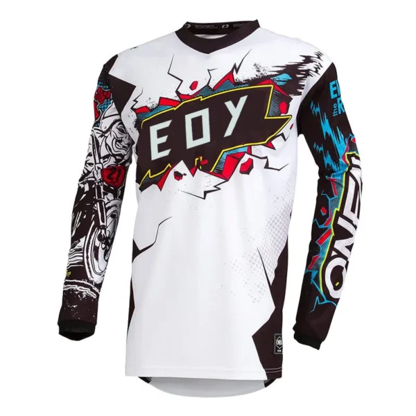 S9e45a1cdff414116894350f942ca6110P-2.webp Men's Long sleeve motocross Cycling Jersey Eoy Downhill Mountain Bike MTB Shirts Offroad DH Motorcycle Motocross Clothing