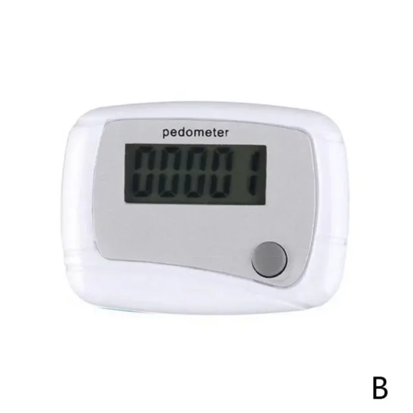 Healthy Sports Pedometers LCD Pedometer Step Calorie Counter Walking Distance Sport Pedometer Pocket Digital Clip Random Color