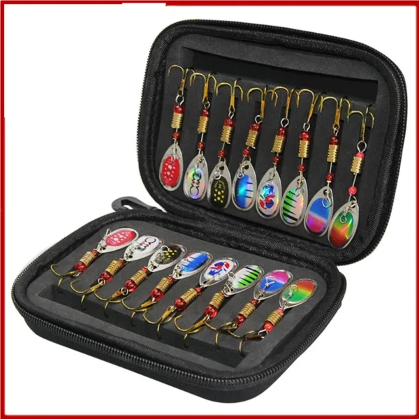 Sa20c8922d8c24e5d9042b94b9dfe1d98X.webp Metal Spoon Spinner Fishing Lure 16pcs Set Spoonbait Crankbaits Fishing Wobblers for Pike Crochet Kit Artificial Bait