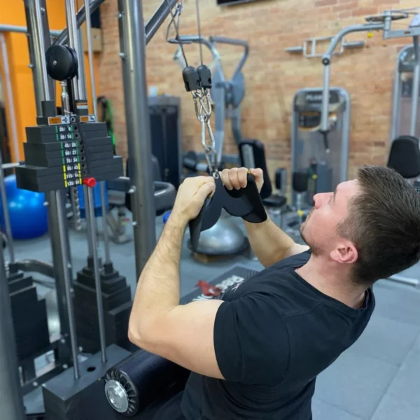 Home Gym Fitness Rowing T-bar V-bar Pulley Cable Machine Attachments Bicep Curl Tricep Lat pulldown Bar Back Training Grips