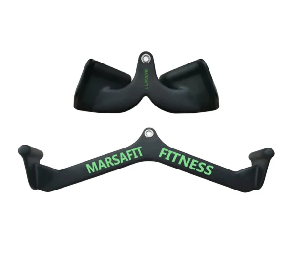 Home Gym Fitness Rowing T-bar V-bar Pulley Cable Machine Attachments Bicep Curl Tricep Lat pulldown Bar Back Training Grips