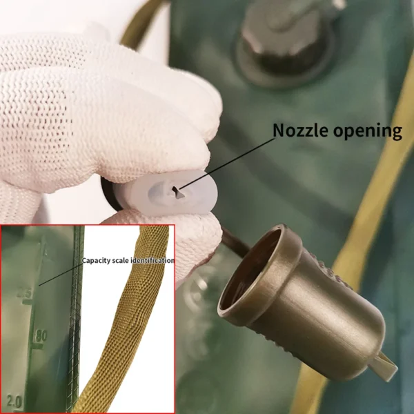 Sa9fcda3ed3d64d8695fecf2c5a406fa58.webp Water Bladder Water Reservoir Hydration Pack Storage Bag BPA Free - 2L 2.5L 3L Folding Outdoor Camping Running Vest Backpack