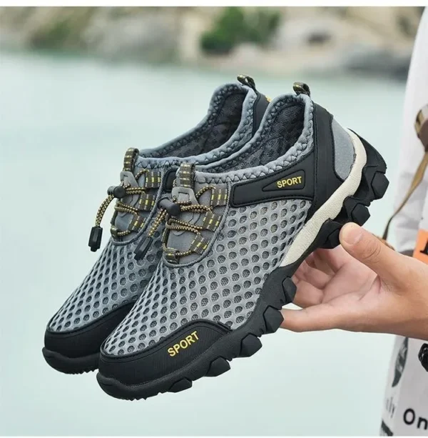Saab977d27a8a4f53b97455d26a6c5138K.webp Summer Men's Mesh Sports Shoes Fashion Mountaineering Breathable Lightweight Anti Slip Shoes Outdoor Travel Running Casual Shoes