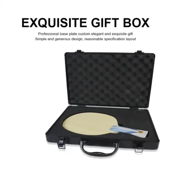 LOKI W81 Golden ALC Table Tennis Blade Professional Outer Blue AL Carbon Ping Pong Paddle Racket for Fast Attack with Loop