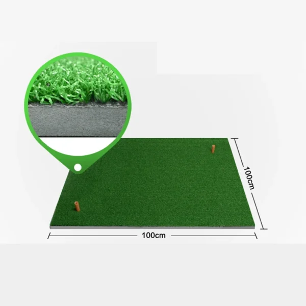 PGM 1/1.25/1.5m Golf Lawn Mats DJD002,Indoor Outdoor Golf Swing Trainer,Artificial Putting Green Golf Clubs Practice Cushion
