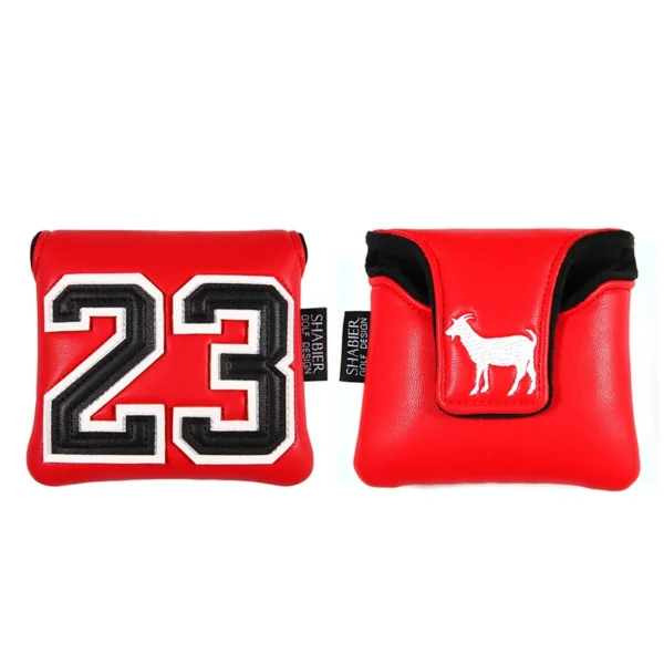 1pc PU Leather with Spider Embroidery Magnet Golf Club Square Mallet Putter Head Cover Headcover for Spider X Copper