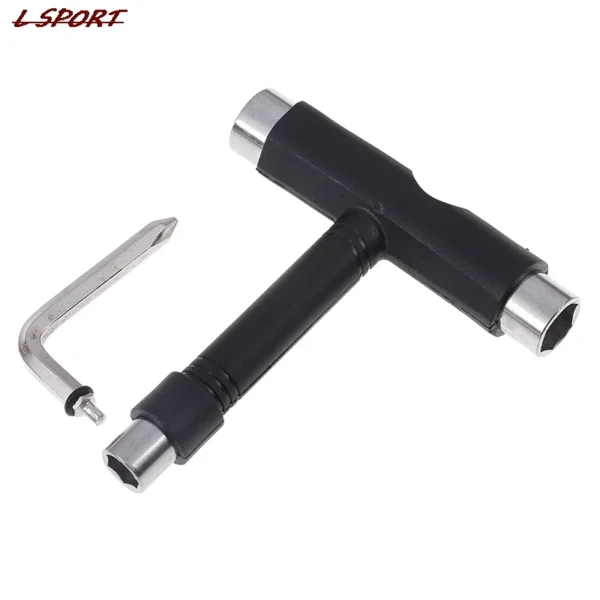 1pcs Skateboard Roller Skate T Tool MultiFunction All In One Wrench High Qulity Repair Tool New Hot Sale