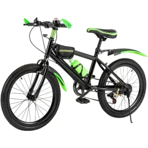Sbe61c56a241d4207a5cff7c54ec4a35fL.webp 20" Mountain Bike 7 Speeds Kids Bicycle Dual-Disc Brakes Unisex Children's Bicycle Height Adjustable MTB Boys Girls Riding Bike