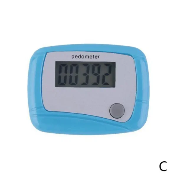 Healthy Sports Pedometers LCD Pedometer Step Calorie Counter Walking Distance Sport Pedometer Pocket Digital Clip Random Color