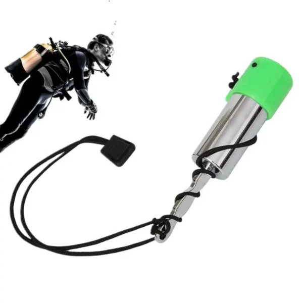 Scuba Noise Maker Scuba Diving Underwater Shaker with Clip Rattle Stick for Scuba Diving Gear Scuba Accessories Noise Maker