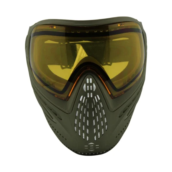 Spunky Tactical Paintball Mask or Airsoft Mask with Double Layers Colorful Lens Goggle