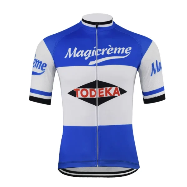 Retro Men's Summer Cycling Jersey Classic Bike Mountain Racing Bicycle Cycling Molteni Clas