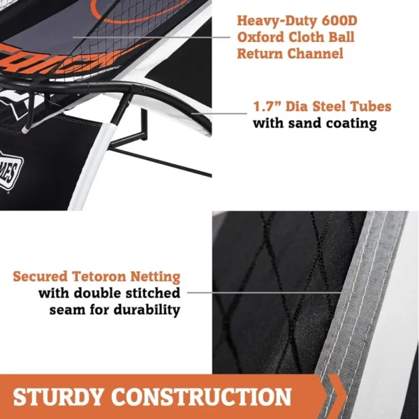 Sc7c4062a8bdd44ff92cccef14200b508W.webp 2 Player Arcade Basketball Game, Black/Grey