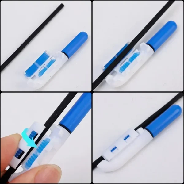 1/5pcs Color Glow Stick Bite Alarm Detachable LED Fishing Rod Light Stick Luminous Waterproof for Night Fishing Accessorie